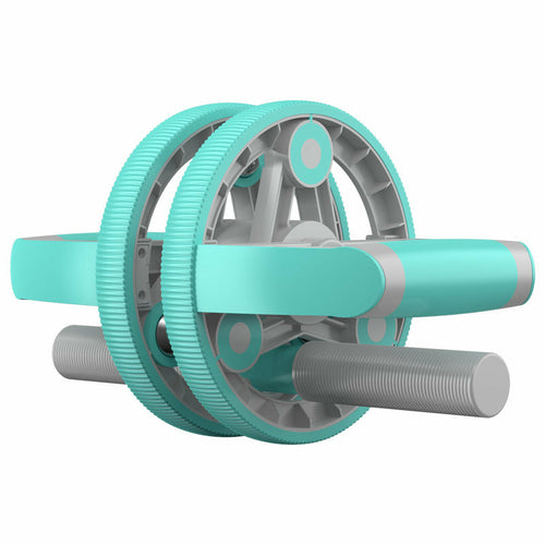 Victory Elite multifunctional abdominal muscle wheel for home gym, showing the compact design and handles in use.