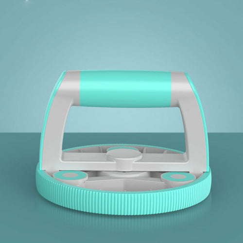 Victory Elite multifunctional abdominal muscle wheel for home gym workouts, showing the compact design and sturdy construction.