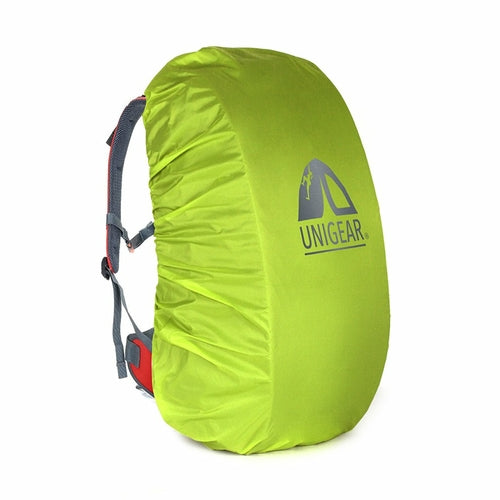 Victory Elite waterproof backpack rain cover, 10L to 90L, shown in vibrant color, designed to protect backpacks from rain and moisture.