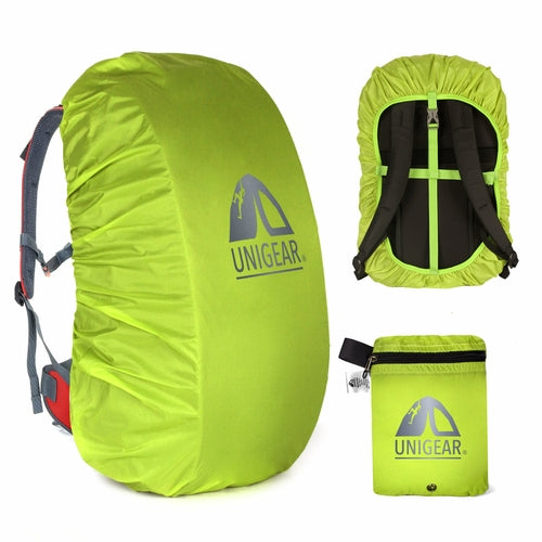 Victory Elite waterproof backpack rain cover in black, designed for 10L to 90L packs, with a 5000mm water resistance rating.