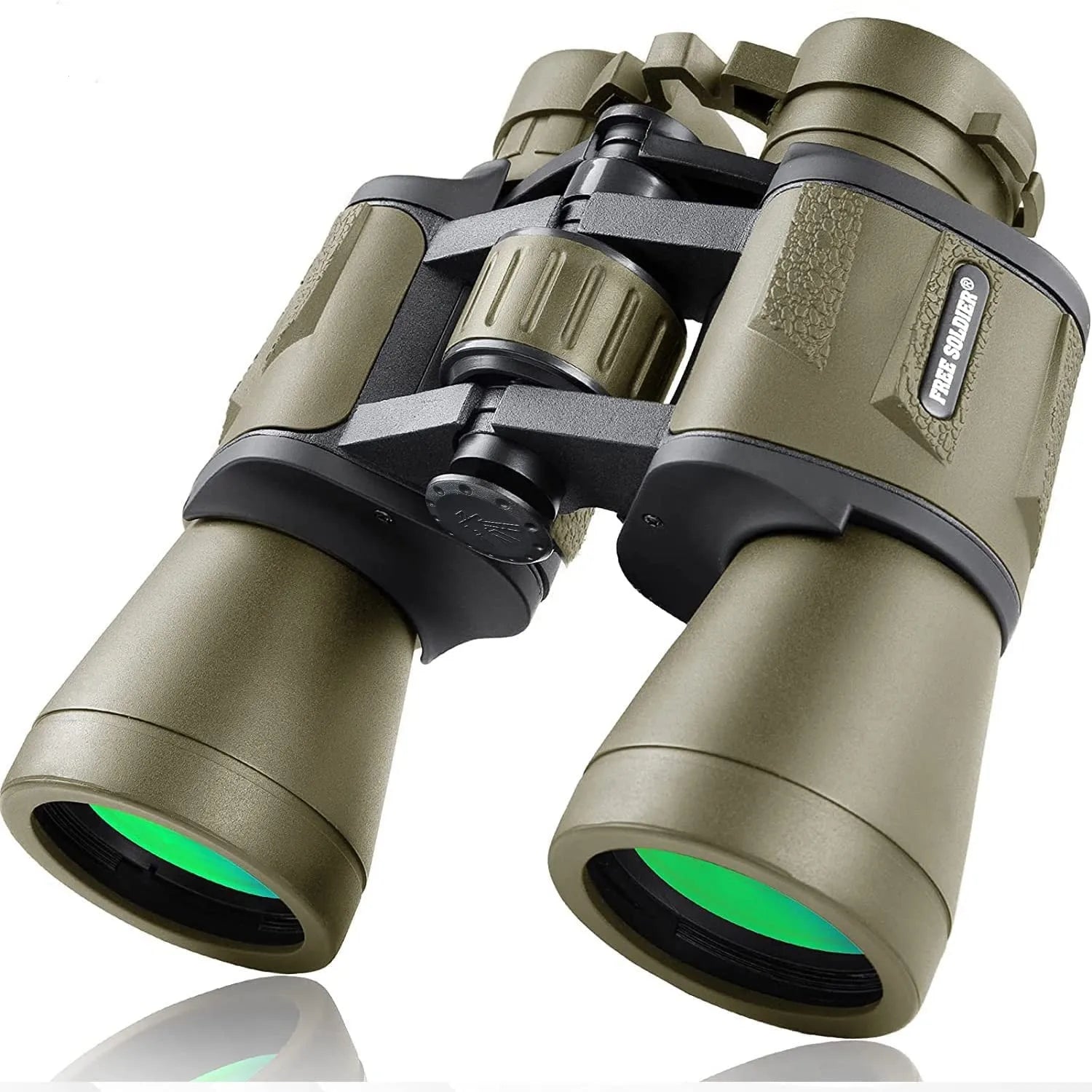 Victory Elite 20x50 waterproof high-definition binoculars with night vision, ideal for travel, hunting, and stargazing.