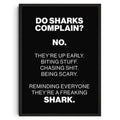 Victory Elite gym wall art poster featuring an inspirational slogan on a decorative canvas for home gym decoration.