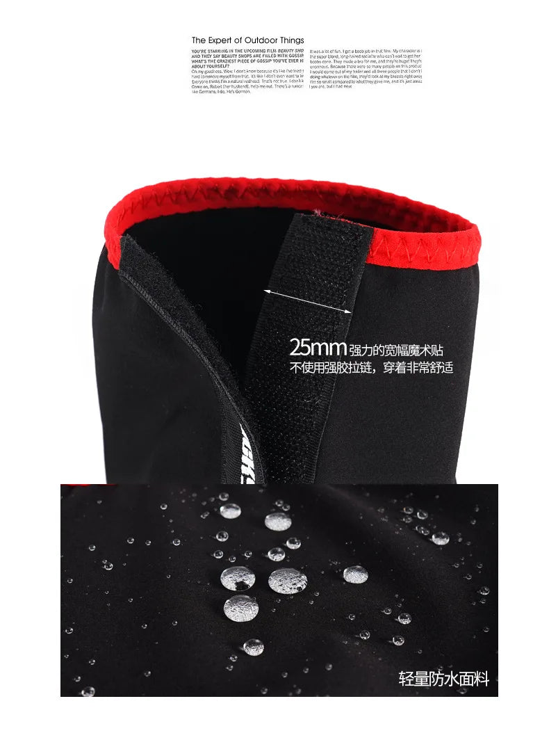 Victory Elite trail running gaiters, low snow hiking ankle gaiters for outdoor trekking and camping, made of elastic material.