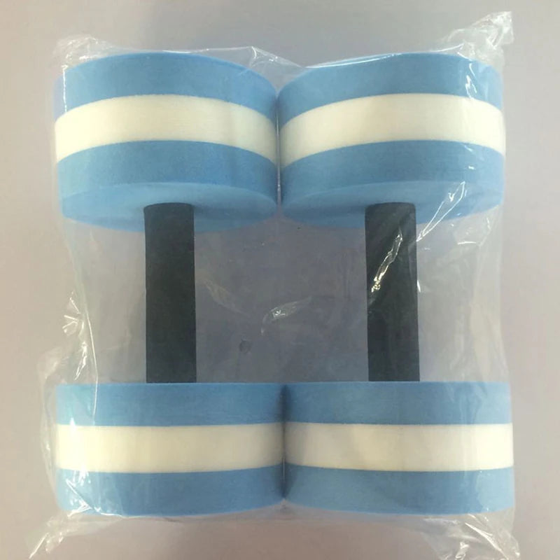 Victory Elite floating water dumbbell for aqua exercise, EVA foam pool weight for swimming and water aerobics workouts.