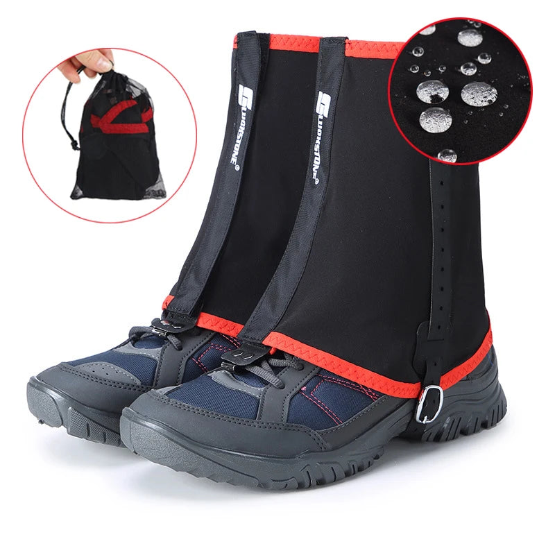 Victory Elite trail running low snow hiking gaiters, elastic ankle gaiters for hiking boots, outdoor camping, and trekking.