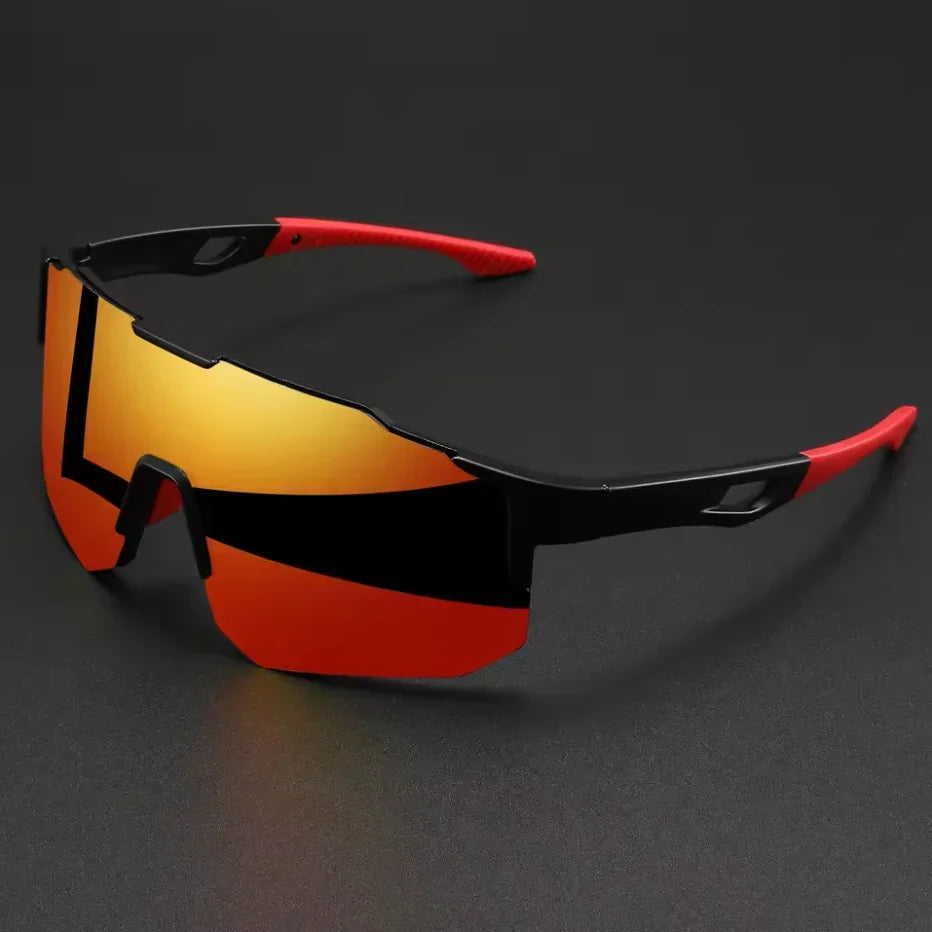 Outdoor Cycling Sports Glasses, High-definition Men's Sunglasses, UV Resistant Sunglasses, Hiking and Running Goggles