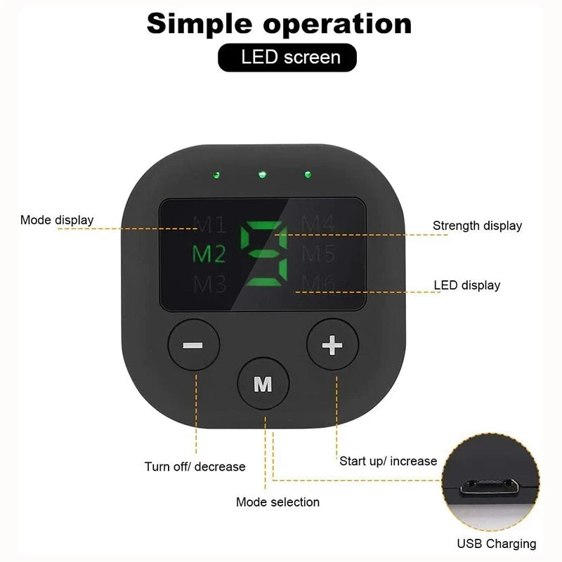 Victory Elite electric abdominal muscle stimulator belt, rechargeable EMS trainer for muscle toning and body massage.