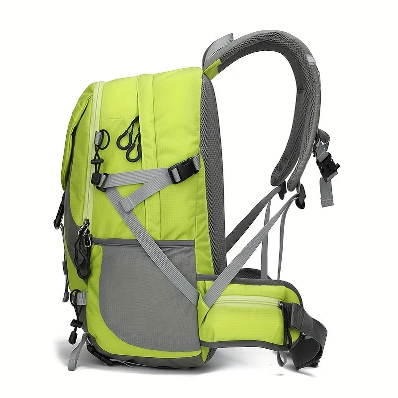 Victory Elite outdoor sports backpack with multiple compartments, designed for hiking, camping, and casual travel adventures.