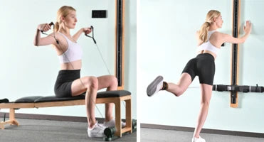 Victory Elite home gym fitness equipment for stylish home exercise, featuring a versatile sport machine in a modern setup.