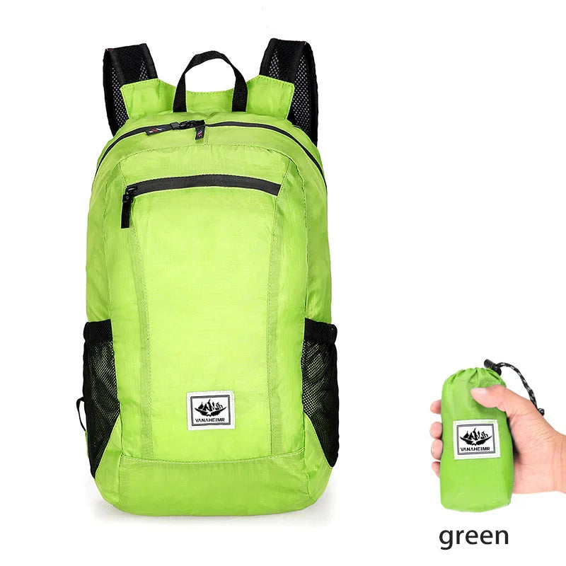 Outdoor Hiking Bag Lightweight Portable Backpack Ultralight Pack Waterproof Hiking Travelling Cycling Outdoor Climbing