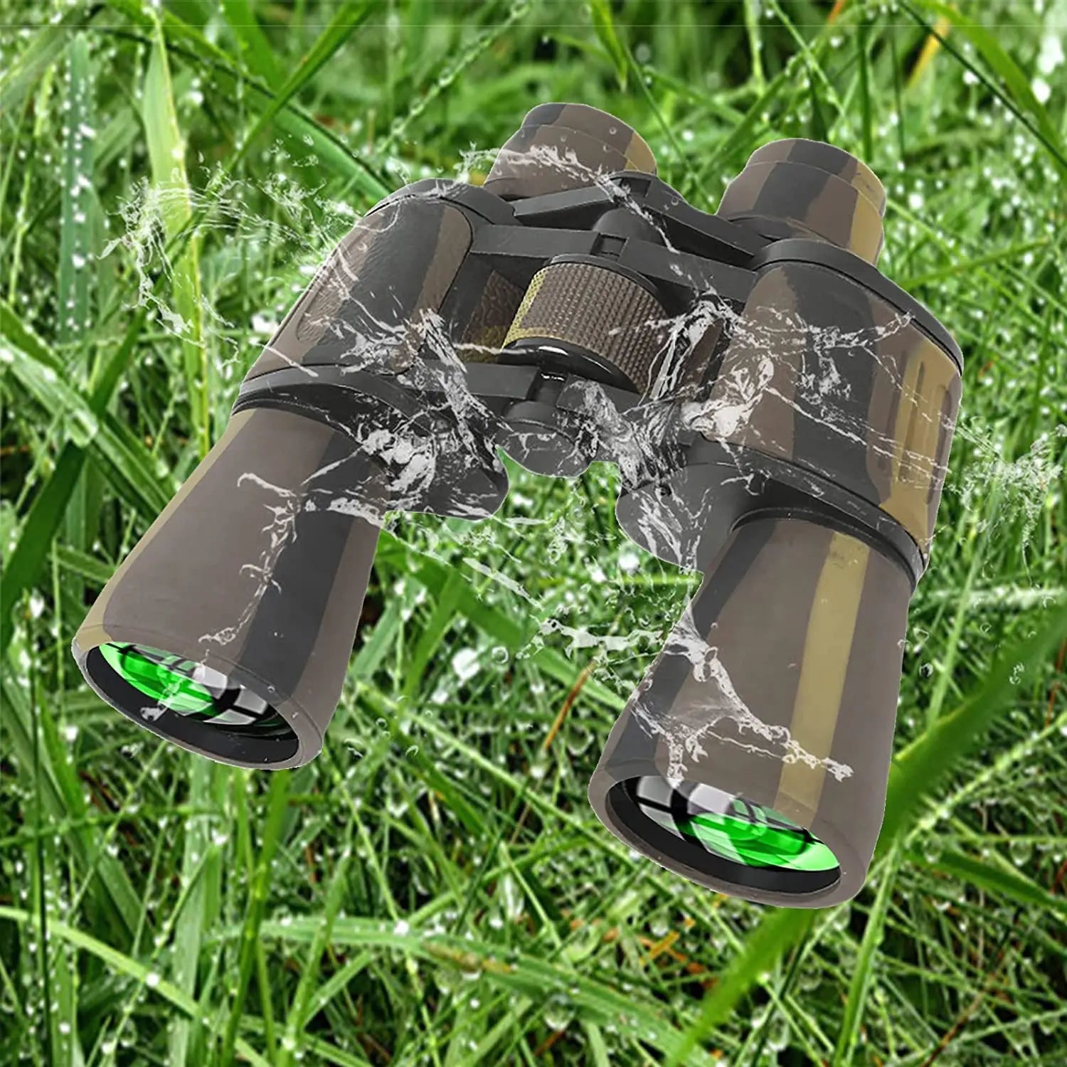 Victory Elite 20x50 waterproof binoculars with high-definition, low-light night vision for hunting, stargazing, and outdoor travel.