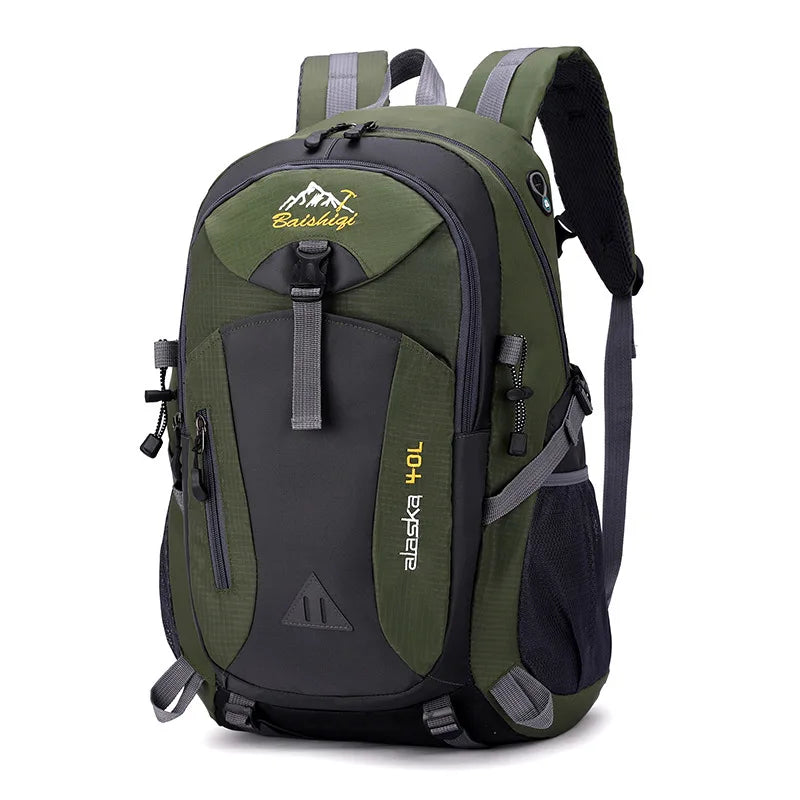 Outdoor Sports Backpack Water-Resistant Hiking Backpack for Men Leisure Travel Sports Bag New Camping Mountaineering Backpack