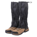 Victory Elite outdoor travel leg warmers and gaiters, waterproof and snow-resistant, ideal for hiking, camping, and winter outdoor activities.