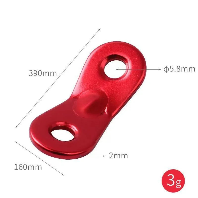Victory Elite 10pcs aluminum tent rope buckle set with adjustable sliding buckles for canopies, windproof and easy to fix or adjust.