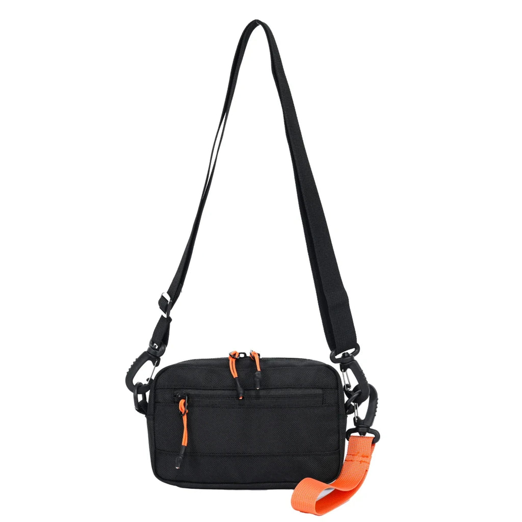 Victory Elite outdoor hiking backpack, lightweight expandable chest bag with hiking gear, suitable for men and women, shown in image.
