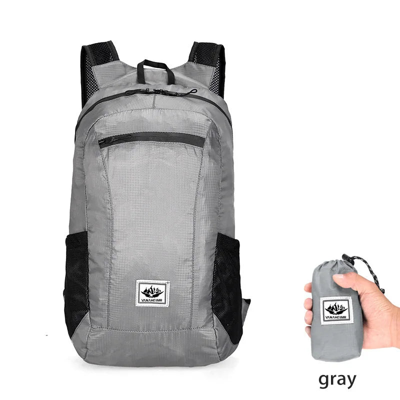 Outdoor Hiking Bag Lightweight Portable Backpack Ultralight Pack Waterproof Hiking Travelling Cycling Outdoor Climbing