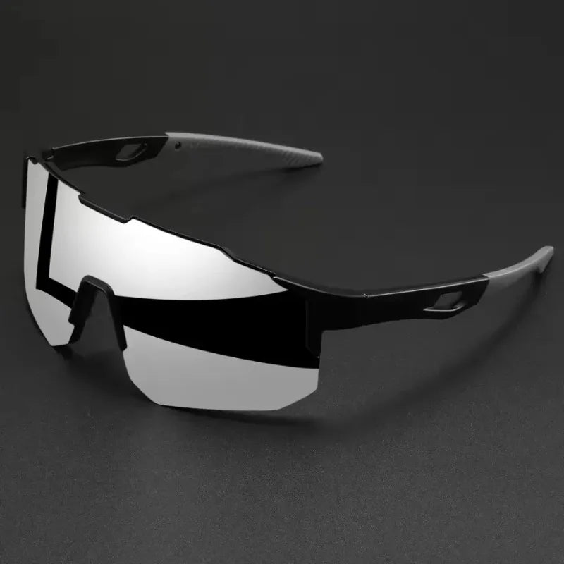 Outdoor Cycling Sports Glasses, High-definition Men's Sunglasses, UV Resistant Sunglasses, Hiking and Running Goggles