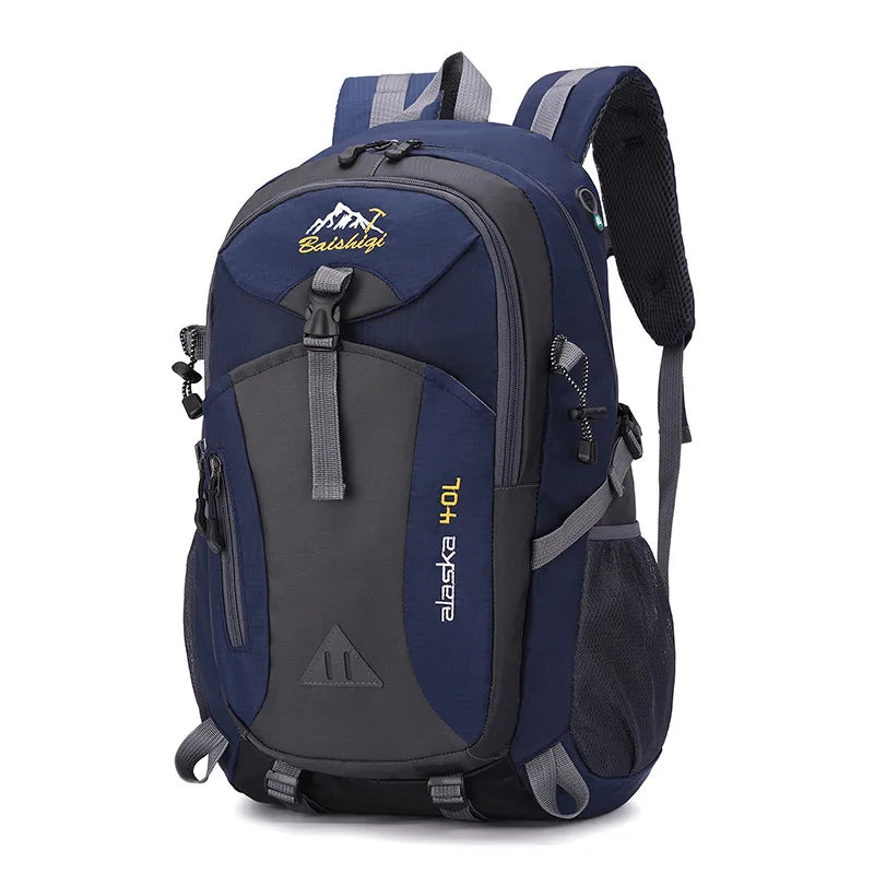 Outdoor Sports Backpack Water-Resistant Hiking Backpack for Men Leisure Travel Sports Bag New Camping Mountaineering Backpack