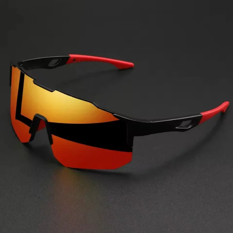 Victory Elite outdoor cycling sports glasses for men, high-definition UV-resistant sunglasses suitable for hiking and running activities.