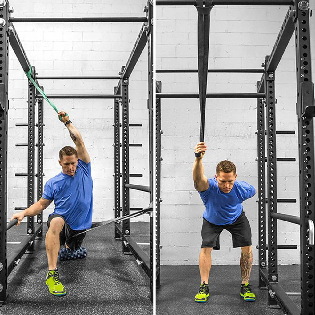 Victory Elite resistance bands exercise elastic workout rubber loops for strength training and gym fitness routines.