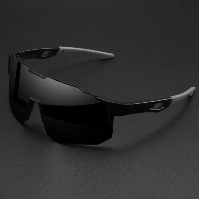 Outdoor Cycling Sports Glasses, High-definition Men's Sunglasses, UV Resistant Sunglasses, Hiking and Running Goggles