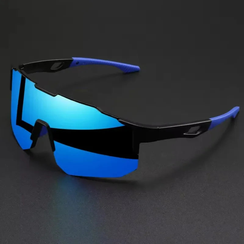 Outdoor Cycling Sports Glasses, High-definition Men's Sunglasses, UV Resistant Sunglasses, Hiking and Running Goggles