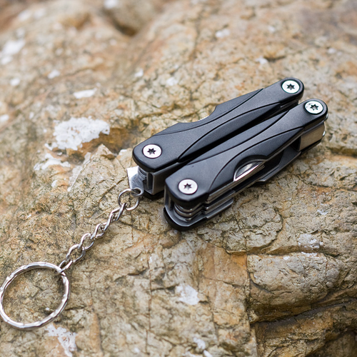 Victory Elite outdoor multifunction tools with various blades, screwdrivers, and pliers for camping and outdoor activities.