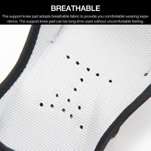 Victory Elite breathable knee pads with joint support and booster design, showing padded, adjustable knee protection for sports or work.