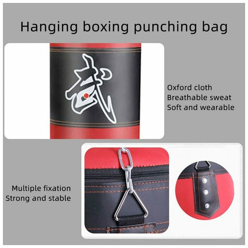 Victory Elite boxing trainer fitness punching bag set with heavy bag, gloves, and training accessories for boxing workouts