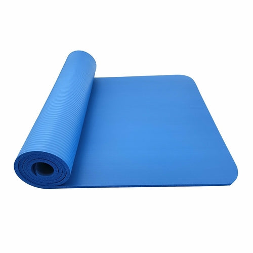 Victory Elite large size slip yoga fitness mat with textured surface for stability and comfort during exercise.